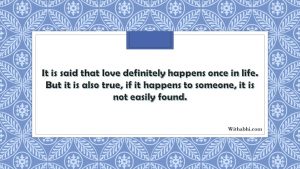 Love Shayari in English