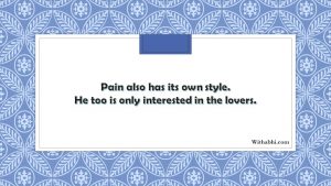 Love Shayari in English