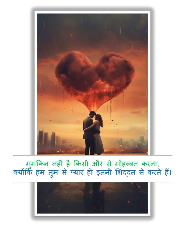 Love Hindi shayari by Abhi | Best Love shayari 2 line in Hindi