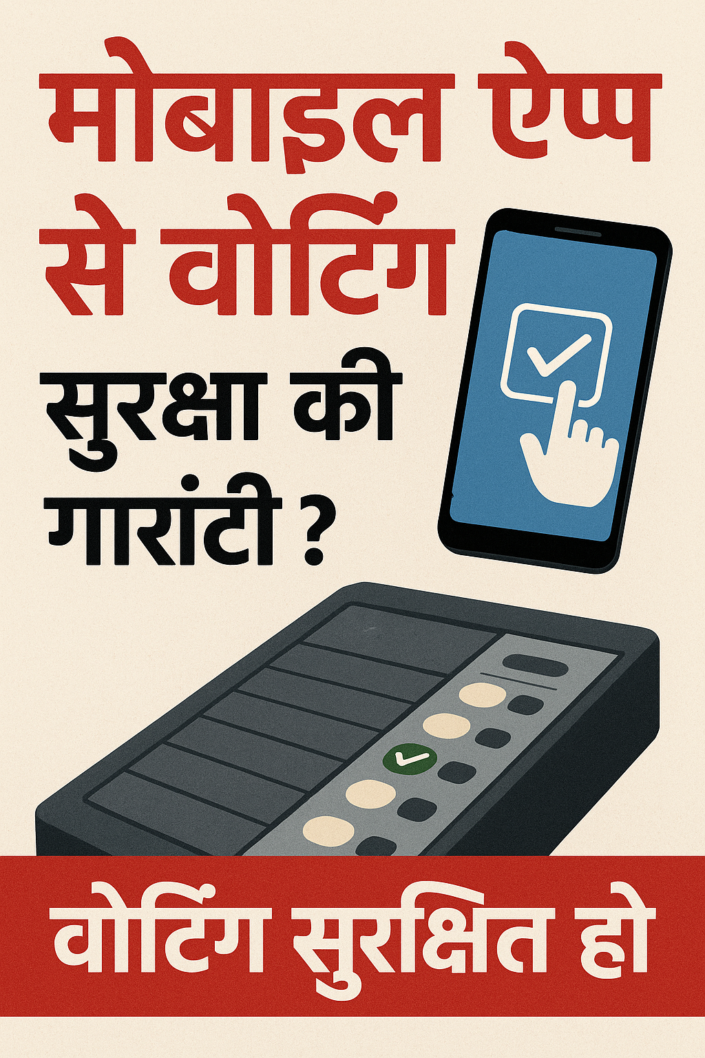 “मोबाइल ऐप से वोटिंग सही या गलत? पूरी सच्चाई और खतरा जानें